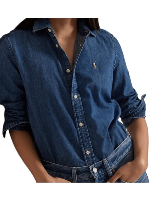 DENIM SLIM FIT POLO RALPH LAUREN | 211969458001